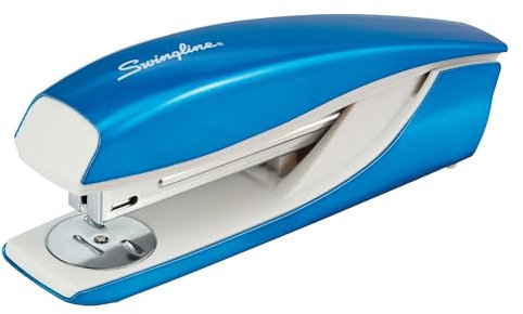 Swingline Stapler, NeXXt Series Wow, Desktop Stapler, 40 Sheet Capacity, Blue (55047036)