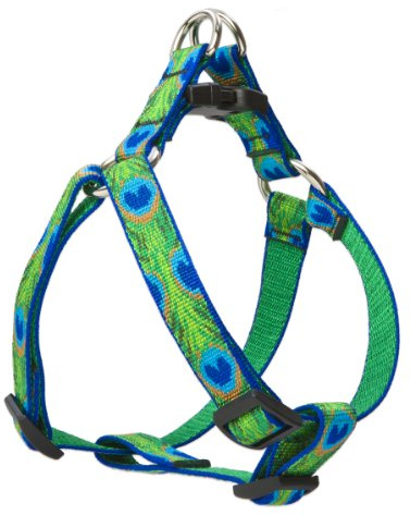 LupinePet Originals 3/4 Tail Feathers 20-30 Step In Harness for Medium Dogs