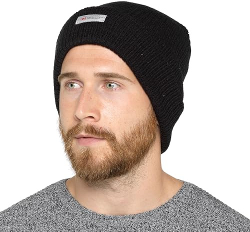 3M Thinsulate Mütze für Erwachsene, isolierend, Schwarz