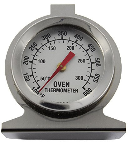 Europart Deluxe - Termómetro para horno (acero inoxidable)