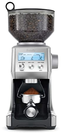 Breville BCG820BSS Smart Grinder Pro for Coffee and Espresso, Brushed Stainless Steel