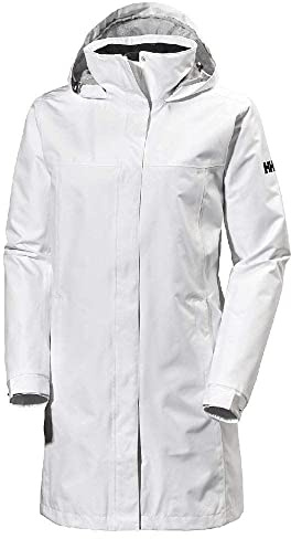 Helly Hansen Damen Jacke W Aden Long Jacket, Weiß, XS, 62648