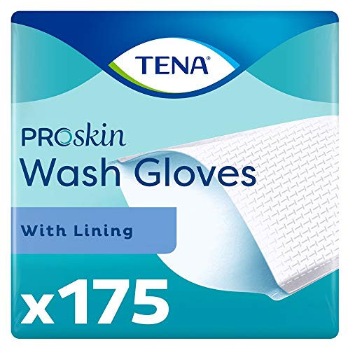 Gants de toilette plastifiés - Tena