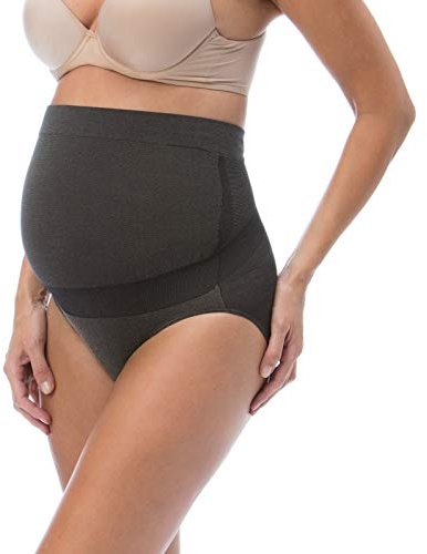 RelaxMaternity 5150 (Svart, XXL) Mammatrosa, silverfiber, stöd för mage, graviditet
