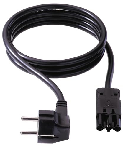 BACHMANN Gerätezuleitung Wieland GST18 10m Schwarz 375.039