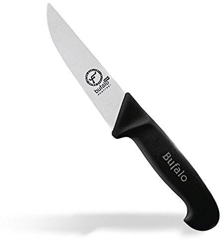 Bufalo Coltello Professionale Macello Carne per Macellaio rifilare Pulire Lama 22 cm