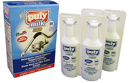 PULY PLUS Reiniger für Milchsystem und Dampfdüse 4x25ml