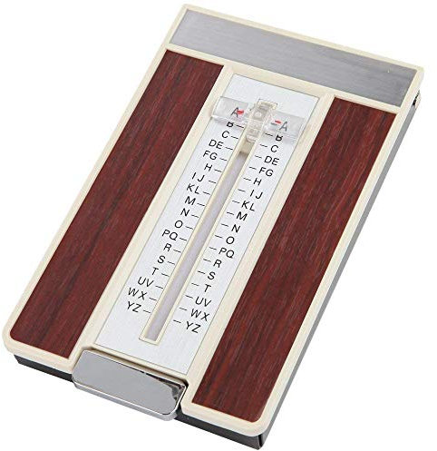 Tallon - Großartige Idee Retro Kitsch 1970s Telefon Verzeichnis Zum Aufklappen - A Bis Z Adressen Buch Mit Schieber