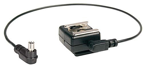 KAISER Griffe Porte Flash Avec Contact Central et câble - H: 16mm - L. câ - KAI1301