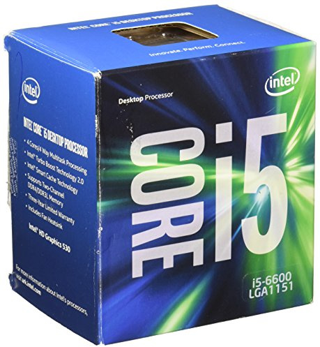 Intel Skylake Processeur Core i5-6600 3.3 GHz 6Mo Cache Socket 1151 Boîte (BX80662I56600)