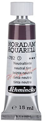 Schmincke – HORADAM® AQUARELL - feinste Künstler-Aquarellfarben, Neutraltinte - 15 ml