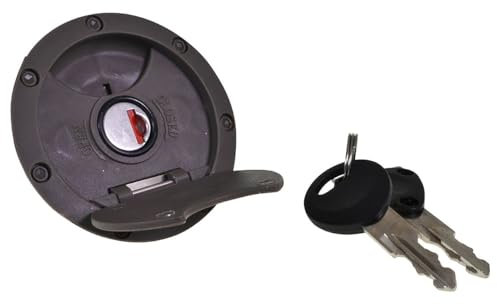 Tankdeckel abschließbar kompatibel mit PEUGEOT Jet Force 50 03, DERBI Senda R 4T 125 04-08, kompatibel mit Piaggio NRG Power DT 50 07-, Senda R DRD 50 05-, RIEJU Tango 50 06-