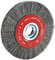 Leman 06429 Brosse métallique en Acier ondulé Ø 200 mm