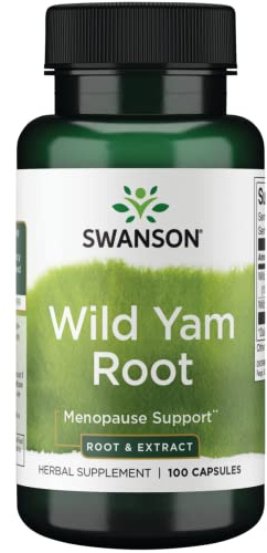 Swanson HRB Wild YAM Root Root & EXT 100 Cap