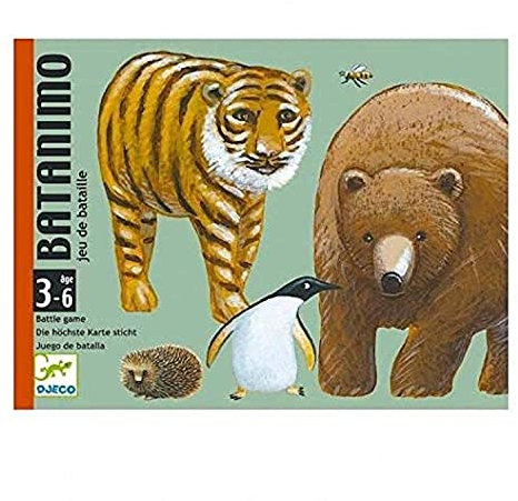 DJECO Batanimo Kartenspiel, Mehrfarbig (145-016A)