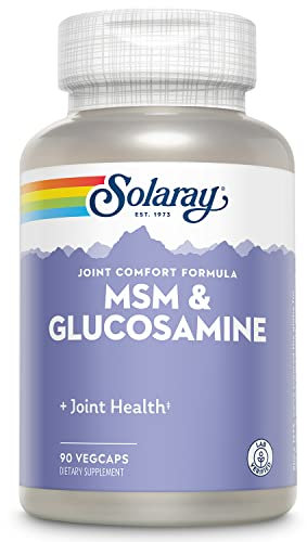 Solaray MSM + Glucosamine | 90 VegCaps