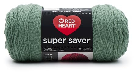 Red Heart Super Saver Yarn - Light Sage