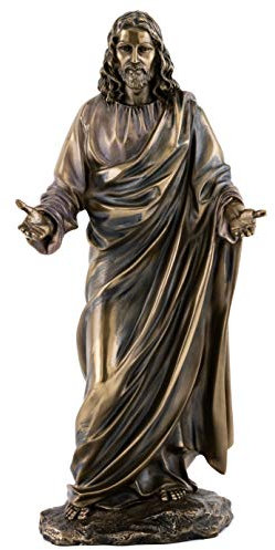Veronese Jesus Christ Blessing Statue Real Bronze Powder Cast Statue Sculpture 12 by