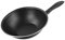 MAGEFESA Black - Wok 28cm de acero vitrificado exterior negro. Antiadherente bicapa Reforzado efecto piedra. Apto para todo tipo de cocinas, especial inducción. 50% de ahorro energético.