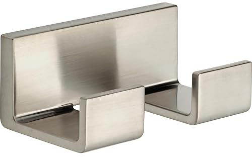 Delta Faucet 77736-SS Vero Double Robe Hook, Brilliance Stainless Steel