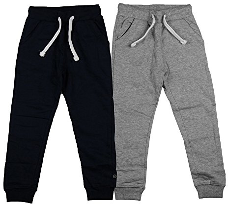 MINYMO pojkar Byxor Basic 36 -Sweat Pant (2-Pack)