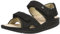 Finn Comfort Unisex-Erwachsene Yuma Knöchelriemchen, Schwarz (Schwarz/Olive)