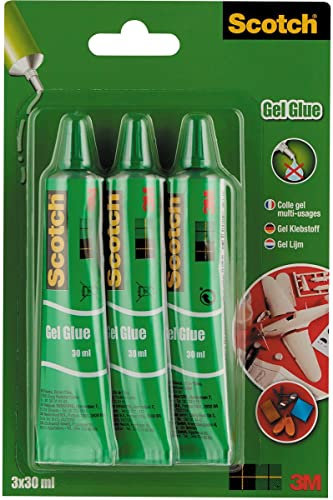 Scotch 3345N Alleskleber Universal Gel, 30 ml, 2 plus 1 GRATIS