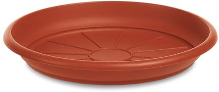 Stefanplast 3826944 Sottovaso Mediterraneo in Polipropilene Marrone, Cm 44