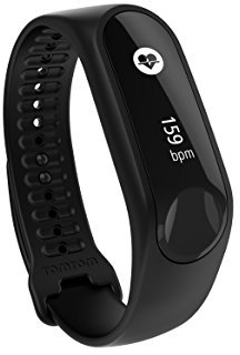 TomTom BV Aktivtäts-Tracker Touch Cardio Fitness Tracker (Black - Large), Schwarz, L, 1AT0.002.01