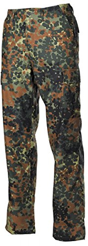 MFH Uomo Pantaloni Combat US BDU Flecktarn Taglia M