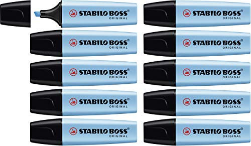 STABILO - Textmarker - BOSS ORIGINAL - 10er Pack - blau
