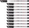STABILO - Folienstift - OHPen universal - wasserlöslich superfein - 10er Pack - schwarz