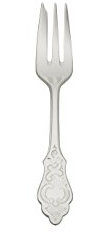 Robbe & Berking Ostfriesen tårtgaffel (150 g massiv silverpläterad)