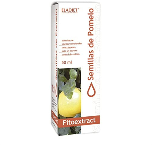 Fitoextract de Pomelo - 50 ml - Ayuda a Reforzar el Sistema Inmune - Efecto antioxidante - Elaborado a partir de Semillas de Pomelo, El embalaje puede variar