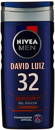 NIVEA MEN Sport Shower Gel (1 x 250 ml) – Cleansing Care Enriched with Minerals – 3 in 1 Shower Gel for Men Conditioner – Body Wash Face & Hair for a 24-Hour Freshness Effect