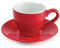 Olympia gk070 - Tazza da caffè espresso, 100 ml, 3,5 OZ, colore: Rosso (12 pezzi)