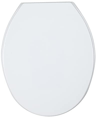 Wenko Aurora - Asiento de Inodoro, de termoplástico, Color Blanco