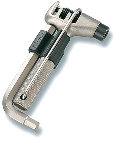 TOPEAK Super Chain Tool Kettennieter Fahrrad Mini Kettennietdrücker Rostfrei Staufach Für Nietstifte, 15400021