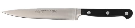 Stubai Media Coltello Sandwich in Acciaio Inox, Argento