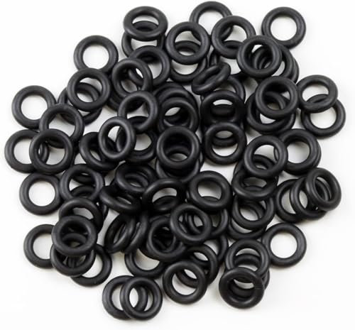 Kingkey 150x Black Rubber O-Ring Dampeners for Cherry MX Switch keyboard