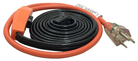 Frost King HC6A Automatic Electric Heat Kit Heating Cables, 6 Feet, Black
