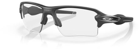 Oakley Herren Sonnenbrille Flak 2.0 XL, Grau (Acero), 0
