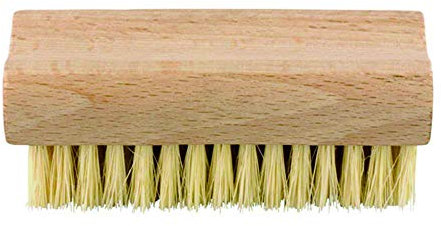 Elliott Brosse à légumes en Fibre Naturelle de Tampico et Bois Beige