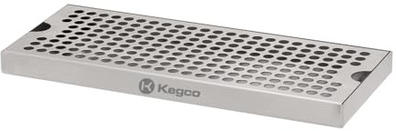 Kegco KC DP-125 Drip Tray, Stainless Steel