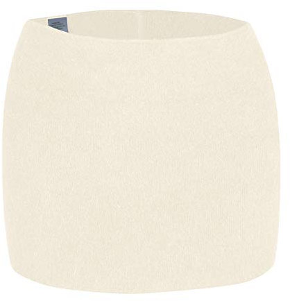 Angora wobera Nierenwärmer oder Leibwärmer für Damen und Herren, kräftige Ausführung (XX-Large, weiß)