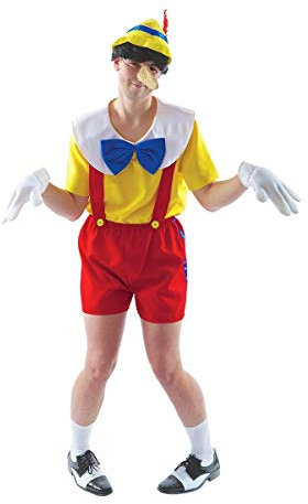 ORION COSTUMES Herren Pinocchio Marionette FilmKostüm