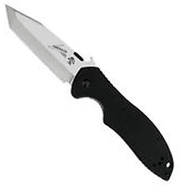 Kershaw Emerson CQC-7K Pocket Knife, Black, 3.5 Inch American Tanto Blade