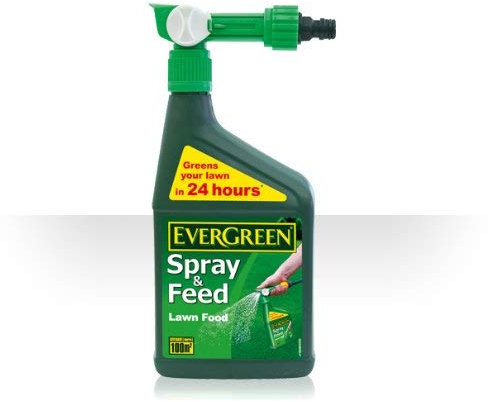 EverGreen Spray d'engrais et engrais pour pelouse 1 litre