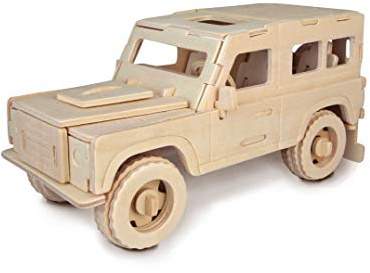 Quay Land Rover Woodcraft Construction Kit FSC