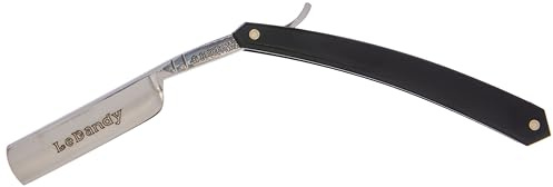 Thiers Issard - Rasoio a mano libera Le Dandy, 1,5 cm, manico in plastica, colore: nero